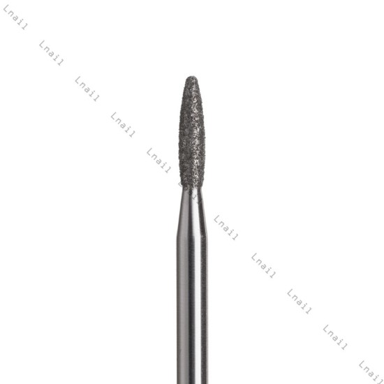 Fresa Diamante Llama Ø2,1 mm Anillo Azul LT 8,0 mm