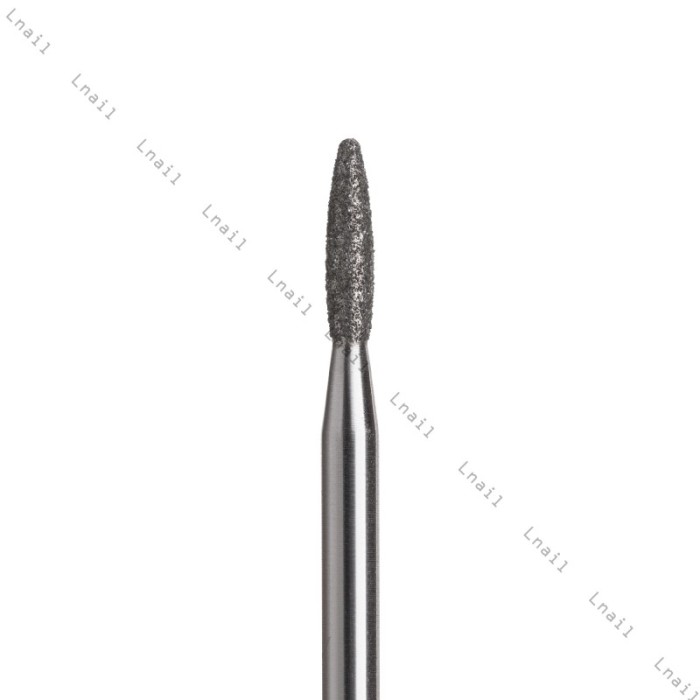 Fresa Diamante Fiamma Ø2,1 mm Anello Blu LL 8,0 mm