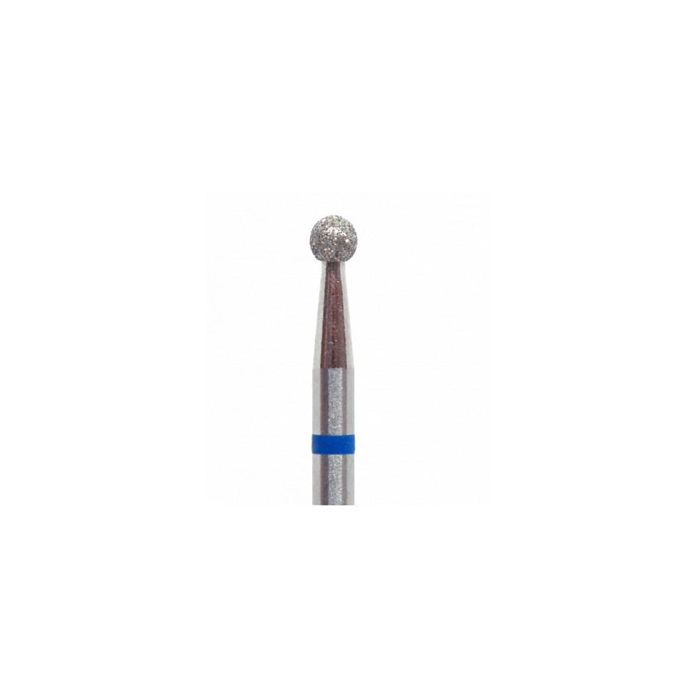 Diamantfräser Kugel Ø2,7 mm Blauer Ring