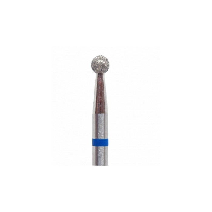 Diamantfräser Kugel Ø2,7 mm Blauer Ring