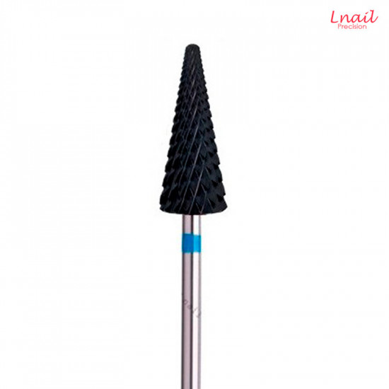 Carbide Cone Bit 6.0mm Medium Cross Cut DLC AL 14.6mm