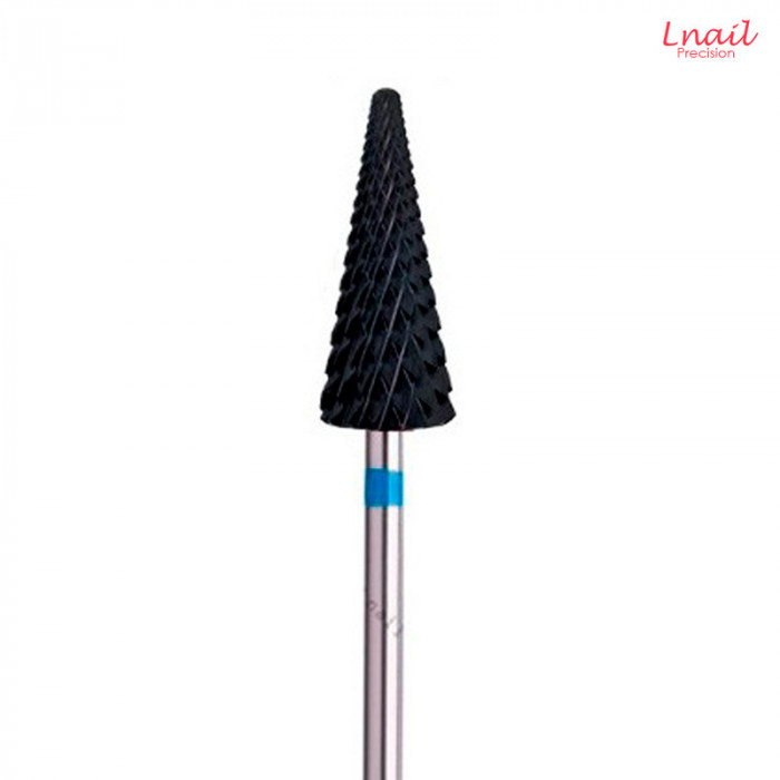 Carbide Cone Bit 6.0mm Medium Cross Cut DLC AL 14.6mm