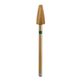 Tungsten Carbide Bit Cone Ø6.0 mm Gold Left-Handed WL 13.0 mm