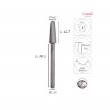 Lnail Premium Carbide Bit Set 01 with 6 bits for manicure, pedicure and professional salon applications