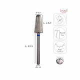 Lnail Premium Carbide Bit Set 01 with 6 bits for manicure, pedicure and professional salon applications