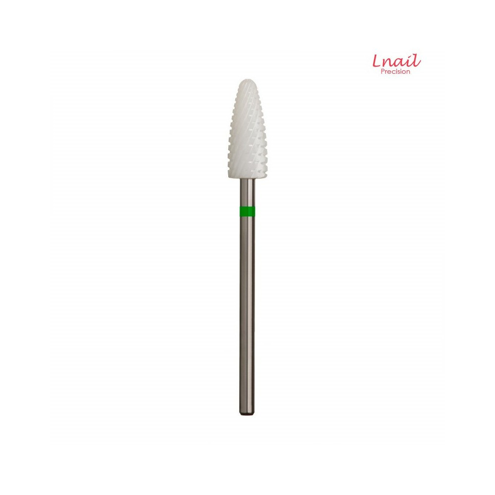 Set Premium di Frese in Ceramica Lnail 05 con 7 strumenti per manicure, pedicure, preparazione e uso professionale