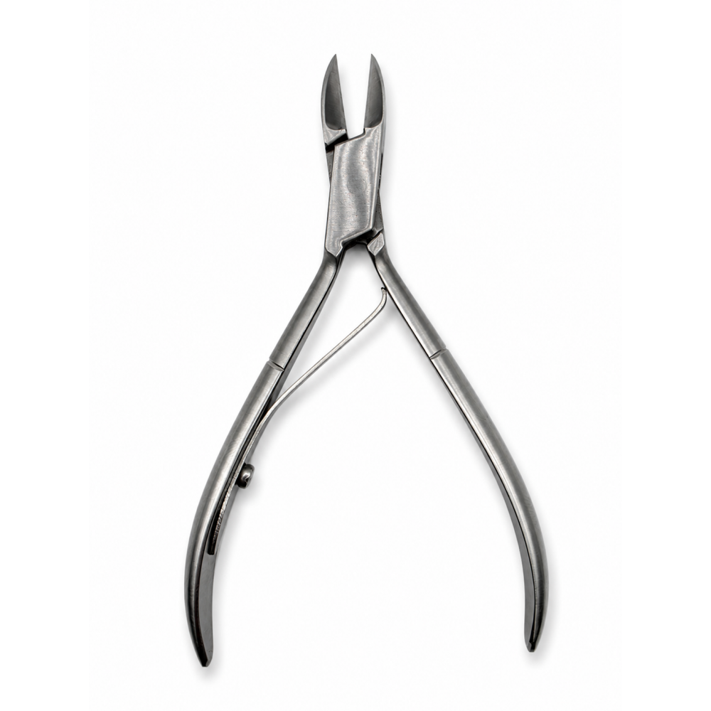 Lnail professionelle Nagelzange mit 15,0 mm Schneide und 115 mm Länge für Maniküre, Pediküre und Studioarbeit