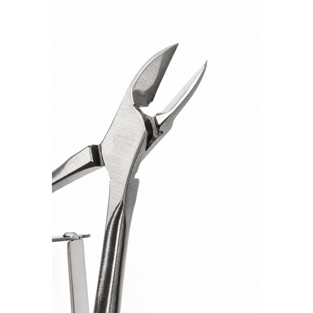 Lnail professional cuticle nipper with 16.0 mm blade and 115 mm length for manicure and salon work