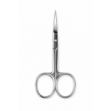 Lnail professional curved nail and cuticle scissors with 21.0 mm blade and 95 mm length for manicure work