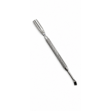 Doppelseitiger Cuticle Pusher & Cleaner gebogen 132mm