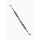 Doppelseitiger Cuticle Pusher & Cleaner gebogen 149mm