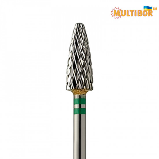 Multibor Hartmetallfräser Konus Ø5,0 mm grobe Kreuzverzahnung AL 14,0 mm nur für Linkshänder