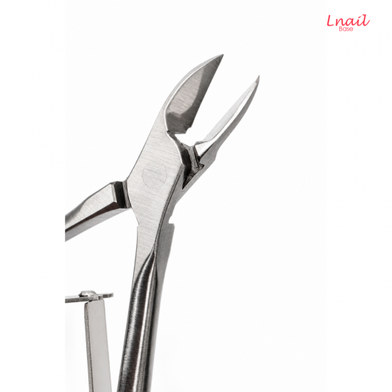 Alicate profesional para cutícula Lnail con hoja de 16,0 mm y longitud de 115 mm para manicura y salón
