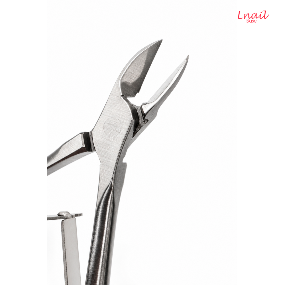 Alicate profesional para cutícula Lnail con hoja de 16,0 mm y longitud de 115 mm para manicura y salón