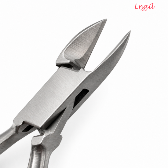 Lnail professionelle Nagelzange mit 15,0 mm Schneide und 115 mm Länge für Maniküre, Pediküre und Studioarbeit