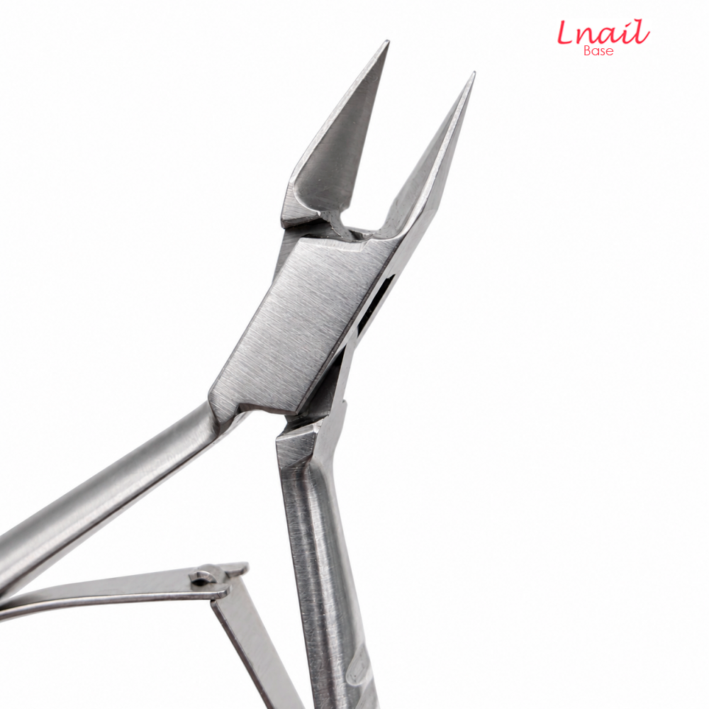 Lnail professionelle Nagelzange mit 16,0 mm Schneide und 115 mm Länge für Maniküre, Pediküre und Studioarbeit