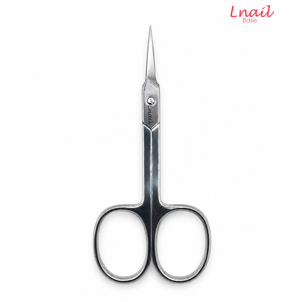 Lnail professionelle gebogene Nagel- und Hautschere mit 20,0 mm Schneide und 95 mm Länge für Maniküre