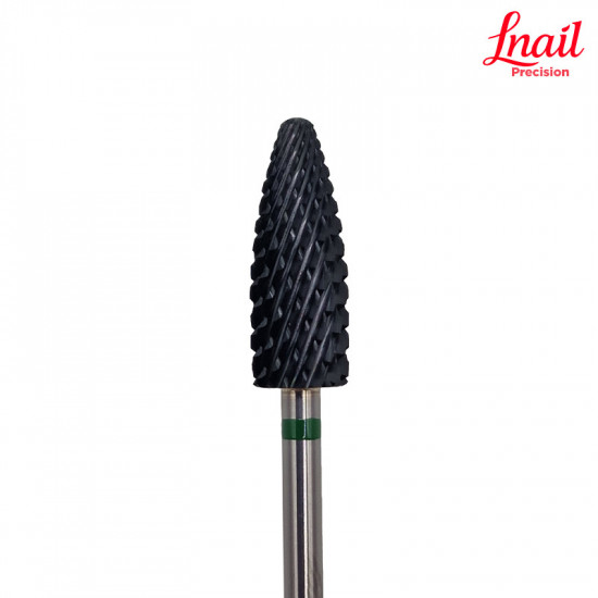 Hartmetall Flamme 6,0 mm Grob Kreuzverzahnung DLC AL 16,0 mm L/R