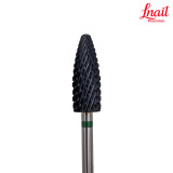 Hartmetall Flamme 6,0 mm Grob Kreuzverzahnung DLC AL 16,0 mm L/R
