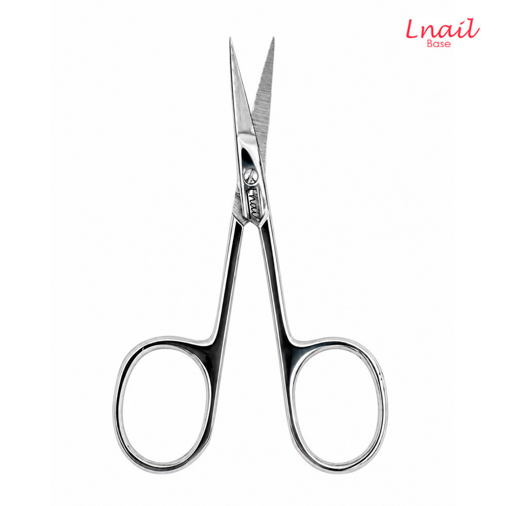 Lnail professionelle gebogene Nagel- und Hautschere mit 21,0 mm Schneide und 95 mm Länge für Maniküre