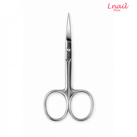 Lnail professional curved nail and cuticle scissors with 21.0 mm blade and 95 mm length for manicure work