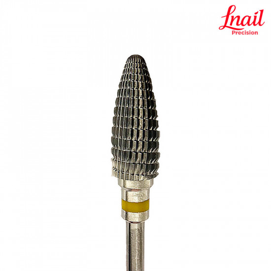 Fresa de carburo maíz Lnail Ø6,0 mm extra fina corte largo LT 14,5 mm sin recubrimiento para corrección y acabado