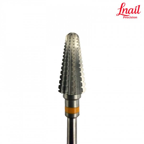 Fresa conica in metallo duro Lnail Ø7,0 mm Doppia Grossa XXC taglio lungo LL 15,0 mm per rimozione intensiva