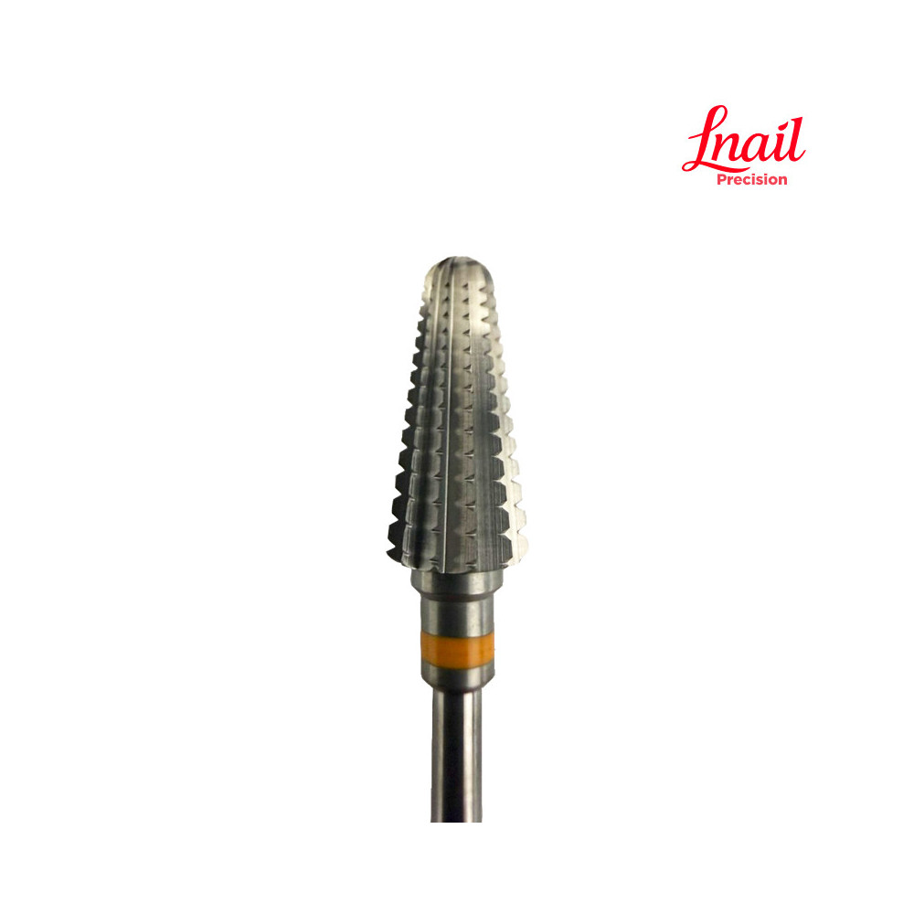 Lnail Carbide Cone Bit Ø7.0 mm Double Coarse XXC Long Cut WL 15.0 mm for intensive artificial material removal