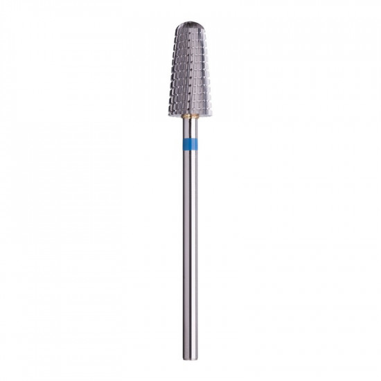 F-Freza Hartmetallfräser Konus Ø6,0 mm mittlere Kreuzverzahnung AL 14,5 mm für Gel, Acryl und Polygel