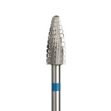 F-Freza Carbide Corn Bit Ø5.0 mm Medium Cross Cut WL 13.0 mm for gel, acrylic and polygel correction