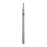 Diamond Bud Bit Ø1.4 mm, medium grit with blue marking, WL 3.3 mm for professional manicure and pedicure.