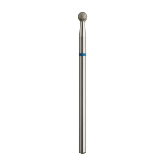 Fresa Diamante Bola Ø3,3 mm Azul Grano Medio