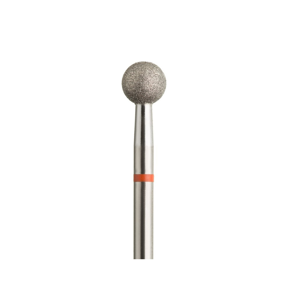 Fresa Diamante Bola Ø5,0 mm Roja Grano Fino