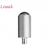 Large Barrel Smooth Top Bit for Pedicure & Manicure – 6.6mm Coarse Tungsten Carbide, L&R Hand
