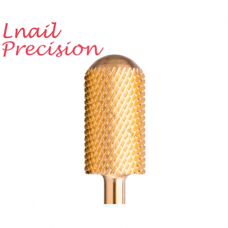 Hartmetall Zylinderfräser mit glattem Kopf für Pediküre & Maniküre – 6,6mm mittel, für L- & Rechtshänder