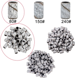 50x Zebra Schleifhülsen Coarse 80 Grit