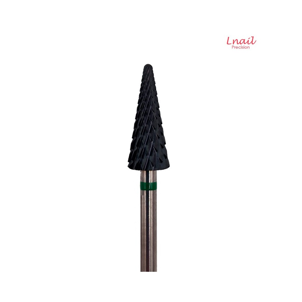 Carbide Cone Bit 6.0mm Coarse Cross Cut DLC AL 14.6mm