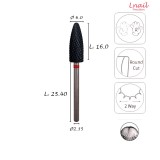 Fresa Llama 6,0mm Fina Corte Cruzado DLC AL 16,0mm L/R