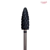 Carbide Flame Bit 6.0mm Extra Coarse Cross Cut DLC AL 16.0mm L/R