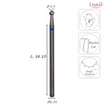 Hartmetall Kugel 2,7 mm Mittel Kreuzverzahnung AL 2,7 mm