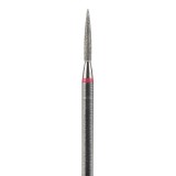Fresa Diamante Aguja Ø1,4mm Anillo Rojo LT 10,0mm