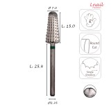 Fresa Volcano 7,0mm Gruesa Corte Longitudinal LT 15,0mm