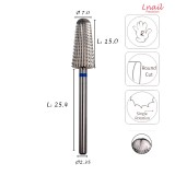 Фреза Volcano 7,0мм Средняя продольная РЧ 15,0мм