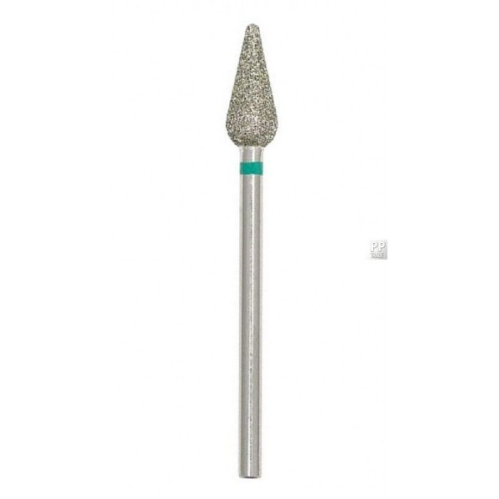 Diamond Bit Drop Ø5.0mm Green Ring WL 12.0mm