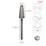 Fresa Volcano 7,0mm Media Corte Longitudinal LT 15,0mm L/R