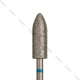 Diamantfräser Bullet Ø5,0mm Blauer Ring AL 15,0mm