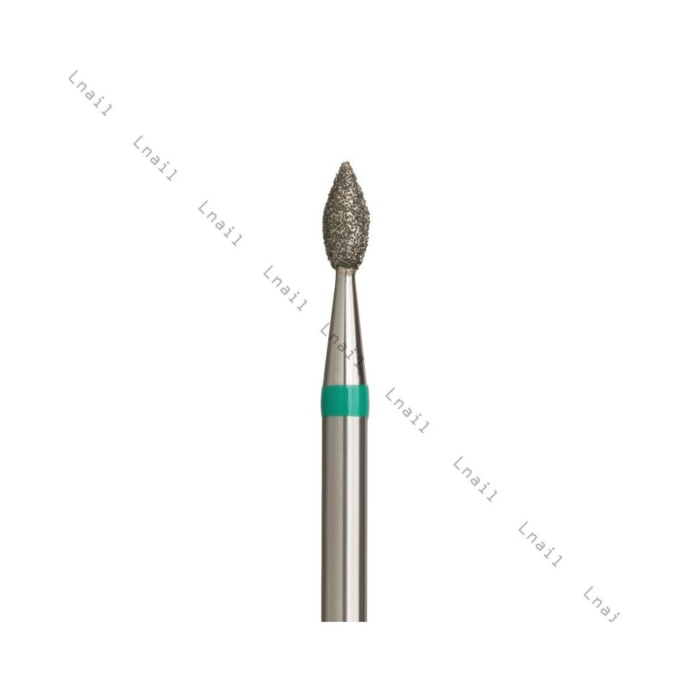 Diamond Bit Bud Ø2.3mm Green Ring WL 5.0mm