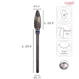 Carbide Corn Bit 6.0mm Medium Long Cut WL 14.5mm