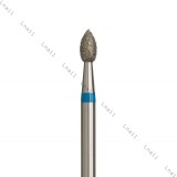 Diamantfräser Knospe Ø2,5mm Blauer Ring AL 5,0mm