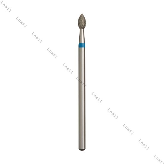 Diamantfräser Knospe Ø2,5mm Blauer Ring AL 5,0mm